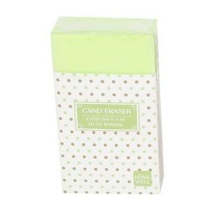 Homewell - Goma De Borrar Diseño Verde 4X7X2Cm