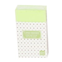 Homewell - Goma De Borrar Diseño Verde 4X7X2Cm