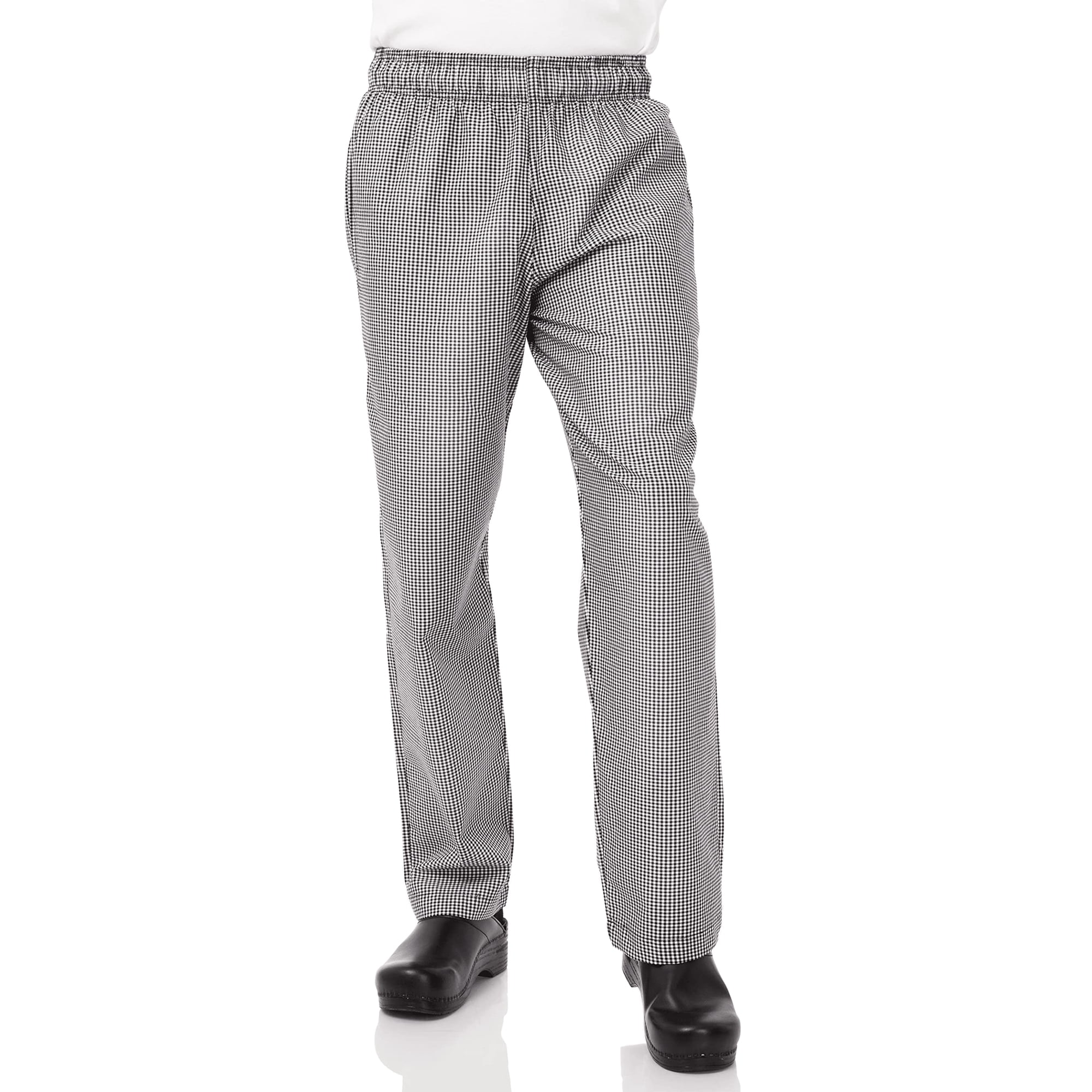 Pantalones Amplios Para Chef Hombre Chef Works, Cuadro Pequeño, 4xl