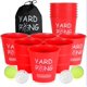 thumbnail image 1 of Juego de lanzamiento Orizliztion Giant Yard Pong con 12 cubos y pelotas, 1 of 8