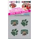 thumbnail image 1 of Tatuaje Temporal FAN-A-PEEL Ohio Bobcats con Purpurina, 1 of 6