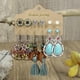 thumbnail image 1 of Vintage Boho Turquoise Drop Dangle Earrings Set - Perfect Gift for Women & Girls!, 1 of 5