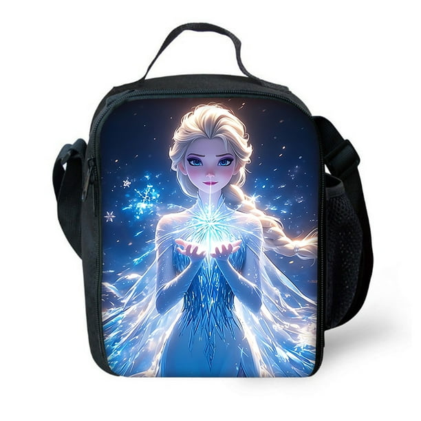 3 pcs set Frozen Princess Elsa Child School Backpack with Lunch Bags ,Pencil Bags ,Cartoon School Bags for Boys Girls Best Gift