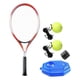thumbnail image 4 of Entrenador de tenis, pelota de , autopráctica, ejercicio portátil, equipo de entrenamiento de tenis para interiores y exteriores, entrenamiento 2 bolas 1 mano de pegamento, 4 of 4