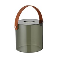 Magideal - Dispensador De Toallas De Papel Moderno, Caja De Servilletas, Caja De Pañuelos Para El Hogar, Caja De Pañuelos Faciales, Adornos Para Oficina, Dormito Verde