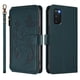 thumbnail image 2 of Funda Cartera Mariposa para [Samsung Galaxy S20] con Soporte y Cremallera Verde oscuro, 2 of 6