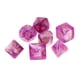 thumbnail image 3 of Juegos De Mesa De Dados Poliédricos Juegos Familiares De Dos Colores Para Dnd Rpg Blanco Púrpura, 3 of 5