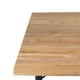 thumbnail image 3 of Mesa Comedor Cuadrada Madera Tolix Negra, 3 of 5