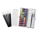 thumbnail image 5 of Kit De Paleta De Pintura De Acuarela Portátil Y Estuche De Almacenamiento, Juego De Lata De 50 Colores, 5 of 5