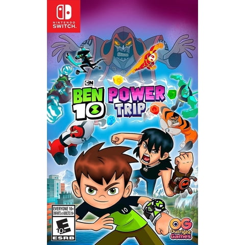 Ben 10 Power Trip Nintendo Switch Fisico Rojo