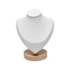 thumbnail image 3 of Busto De Exhibición De Collar Estable Liso Para Tocador Tienda Minorista Sala De Exposición S Blanco, 3 of 3