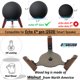thumbnail image 4 of Soporte de madera para altavoz Echo (4.ª generación) Counlisha Walnut, 4 of 8