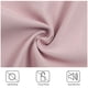 thumbnail image 4 of PiccoCasa 2 piezas de cortinas térmicas aisladas con ojales para ventanas, panel de cortina, cenefa, cortinas oscurecedoras, rosa 52" x 95", 4 of 7