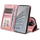 thumbnail image 3 of Funda Billetera para Xiaomi Redmi Note 14 4G con Porta Tarjetas y Soporte Ajustable Rosa, 3 of 4