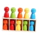 thumbnail image 2 of 10 Piezas De Muñecas De Arcoíris De Madera, Juguetes, Figuras De Personas Para Niños Mayores De 3 Años, 2 of 5