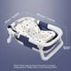 thumbnail image 2 of Make Bath Time Easier With This Baby Real-Time Temperature Silicone Foldable Bathtub!, 2 of 2