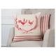 thumbnail image 2 of Almohada decorativa Rizzy Home T11040 con relleno de plumón, 20 x 20 cm, color rojo, 2 of 4