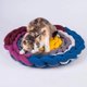 thumbnail image 3 of Xiao Hua Blanco Hueso 500g 1 Rollo Hilo Tejido con Brazos, Hilo de Manta Tejido de Tubo Ancho de 0.98-1.18 inch, Hilo Tejido a Mano de Terciopelo Suave para crochet, Muy Adecuado para Tejer con, 3 of 4