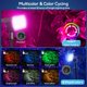 thumbnail image 4 of Luces solares multicolor cambiantes NYMPHY impermeables RGB, paquete de 4, 4 of 6