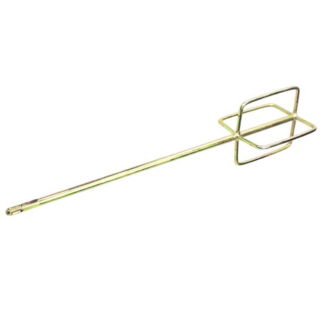 Ioensy - Herramienta Agitadora De Paleta Para Mezclar, Accesorio Para Taladro De Pintura Para Mezclar Barro, Mango Cuadrado C