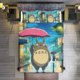 thumbnail image 2 of Totoro Comforter Set 3 Pieces Quilt Cover Set Soft Bedding Sets for All Seasons, 2 of 5