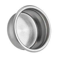 Magideal - Filtro De Café De 51 Mm Filtro Poroso Presurizado De Acero Inoxidable De Acero Inoxidable Cafetero Cafetero Portafilter Cesta Piezas De Oficina Accs 16 A 18G