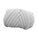 thumbnail image 4 of 250 g de hilo grueso hilo voluminoso hilo trenzado lanzar una manta de hilo de hilo de hilo de hilo de hilo para niños artesanía de gato casa macrame Gris claro, 4 of 5