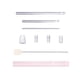 thumbnail image 3 of Kits De Agujas Perforadoras, 2mm, 3,5mm, 5mm, Hilo Para Alfombras, Herramientas De Enganche Para Manualidades, Costura DIY, Rosa, 3 of 5