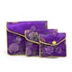 thumbnail image 1 of 3PC Chinese Brocade Embroidered Jewelry Pocket Bag - Perfect for Storage & Gifting!, 1 of 5