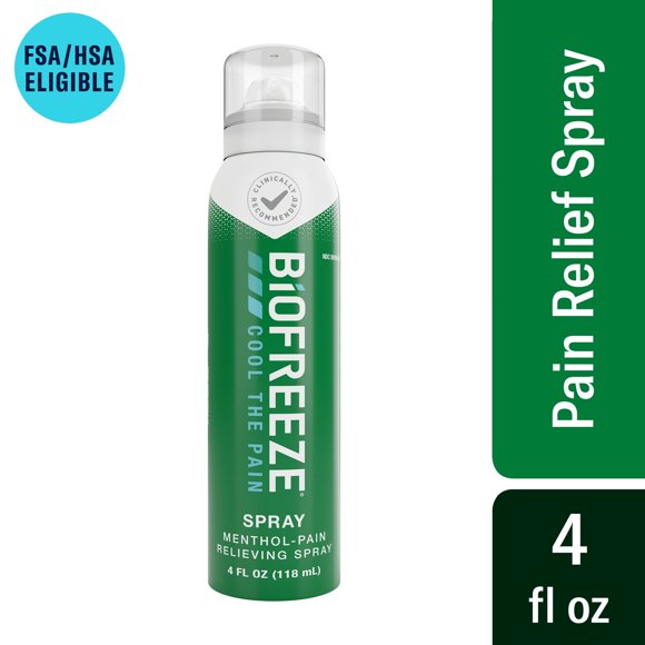 Spray Analgésico Biofreeze 360 118 ml Mentol Fuerza Máxima