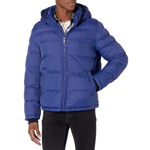 Chaqueta Acolchada Tommy Hilfiger Para Hombre, Color Azul Real, Talla 5X