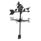thumbnail image 4 of 3 Veleta de metal, Veleta de techo de hierro Indicador de dirección del viento Decoración de techo para decoraciones de césped de jardín de techo 35x75cm, 4 of 5
