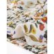 thumbnail image 5 of INSPIRE CHIC Blusa de Mujer con Estampado Floral, Escote en V, Mangas Acampanadas, Dobladillo Fruncido, Blanca XL, 5 of 7