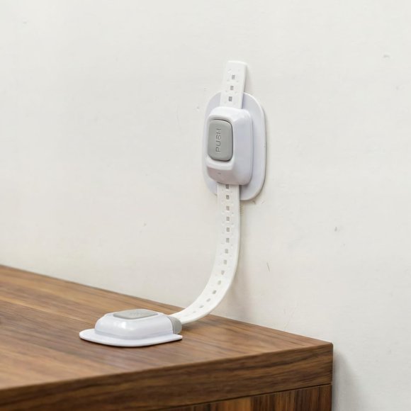 Ancla para Muebles YEYA Pack de 4 – Correa de Seguridad sin Taladro