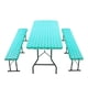 thumbnail image 1 of Protect Your Patio and Picnic Tables with our 3-Piece PVC Flannel Stretch Table Cover - Waterproof, Dust-proof, and Stylishly Printed!, 1 of 5