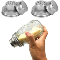 Hdcbmcddm-Us - Tapas Para Coctelera Mason Jar De Acero Inoxidable 304, Paquete De 2 Unidades, Para Boca Normal