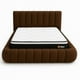 thumbnail image 2 of Cama Nube 2 Plazas Cafe + Colchón 2P Mery Desing 30CM + 2 Almohadas Masel, 2 of 9