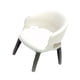 thumbnail image 4 of Modelo A Escala 1/64, Sillón En Miniatura, Modelo De Resina, Mini Juguetes Para Modelos De Proyectos, Blanco, 4 of 5
