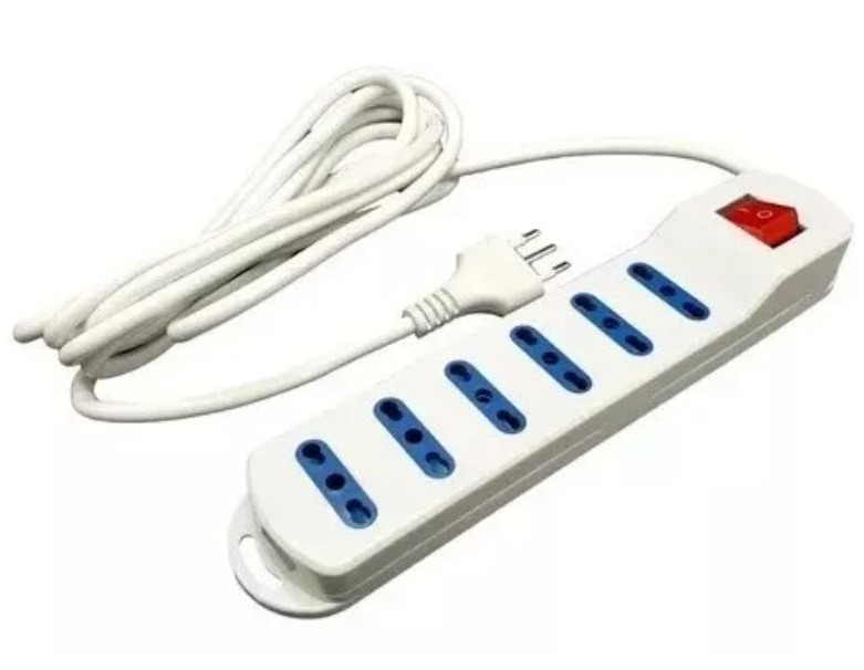 Genérico - Alargador Zapatilla Certificada 6 Posiciones 1.5 Mtrs Electr