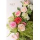 thumbnail image 2 of Flores Artificiales N&T NIETING 25 Rosas de Espuma Rojas de 8 cm, 2 of 8
