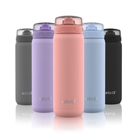 Botella De Agua Ello Cooper De 650 Ml De Acero Inoxidable Con Coral Pajizo