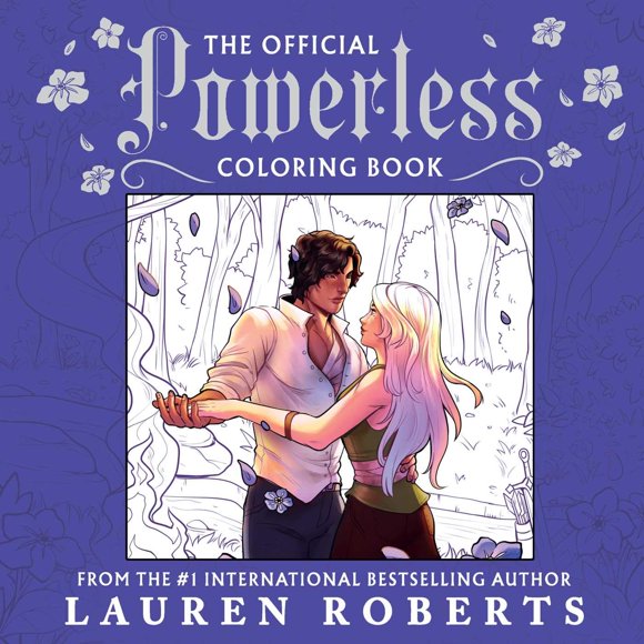 Libro para colorear de la trilogía Powerless – Simon & Schuster