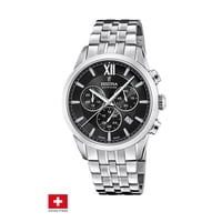 Reloj F20040/4 Festina Swiss Negro Mujer Chrono
