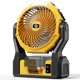 thumbnail image 1 of Ventilador XZK a batería y con alimentación USB, 4 velocidades, 5.7 m/s, 1 of 7