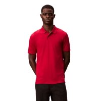 Polo Calvin Klein Liquid Touch Para Hombre Chili Pepper