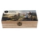 thumbnail image 1 of Medieval Caja Organizadora de Madera Rústica - Caja Decorativa Multifuncional para Escritorio, Hogar, Oficina, Joyas y Manualidades, 1 of 6