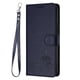 thumbnail image 1 of Funda tipo cartera FOXDOCK para BLU View 5 Pro con soporte, ranuras, RFID, diseño de gato, 1 of 5