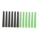 thumbnail image 3 of 12 Fundas Protectoras De Espuma Para Postes De Trampolín, Para Barandilla De Cama De Salto (6 Unidades, Verde Y 6 Unidades, Negro), 3 of 5