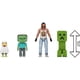thumbnail image 2 of Paquete de 4 Figuras de Acción Mattel Minecraft Película Mansión del Bosque, 2 of 4