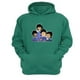 thumbnail image 1 of Polerón Canguro The Beatles Verde Aguamarina Talla Xl Unisex, 1 of 1